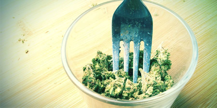 Mere neutral smag end blomster Cannabis-koncentrater i spiselige produkter: Mere neutral smag end blomster