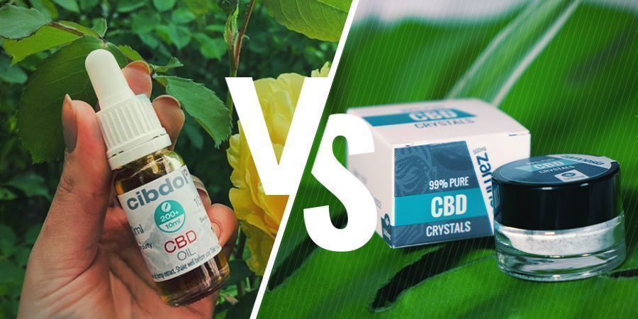 Full-spectrum CBD vs CBD-isolat