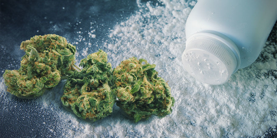 Talkum Cannabisforurening: talkum