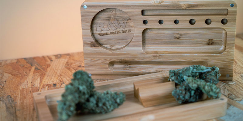 RAW Bamboo Backflip Tray RAW Bamboo Backflip Tray