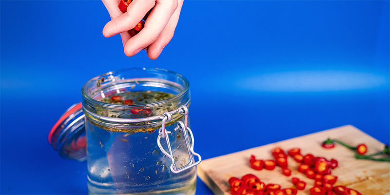 Sådan sylter du stærke chili Sådan sylter du stærke chili