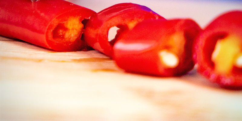 Skær dine chilier Skær dine chilier