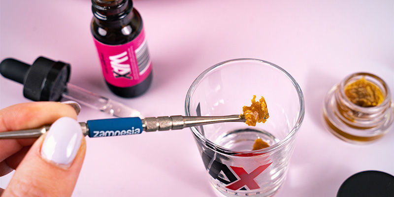 Bland koncentratet med Wax Liquidizer Bland koncentratet med Wax Liquidizer
