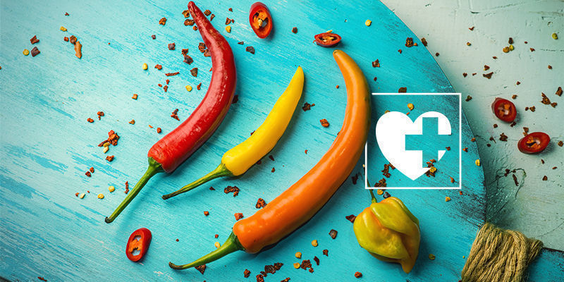 Er stærke chilier gode for dig? Are hot peppers good for you?