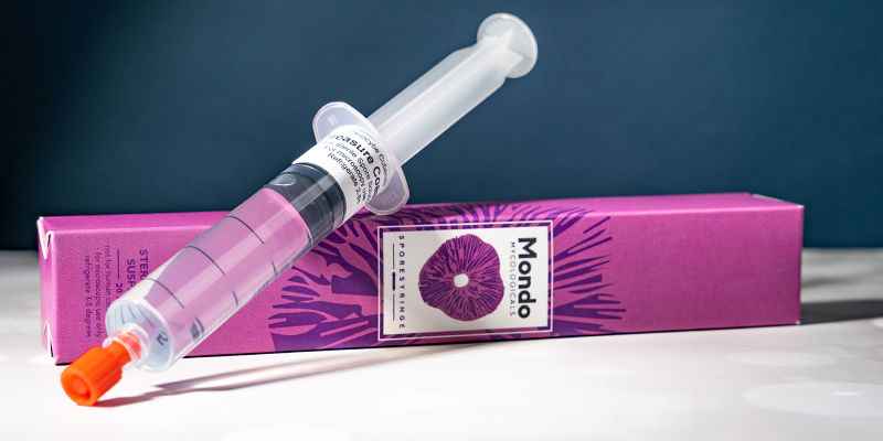 Magisk svampe sporesprøjter Magic Mushroom Spore Syringes