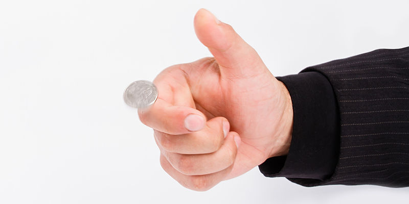 Flip et mønt Flip A Coin