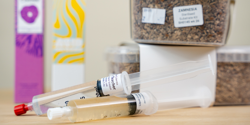Spore-sprøjte og flydende kultur: det grundlæggende Spore Syringe And Liquid Culture: The Basics
