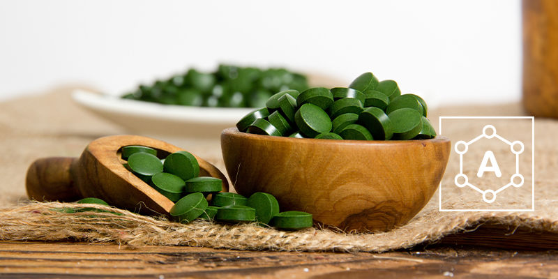 Chlorella er rig på antioxidanter Chlorella er rig på antioxidanter