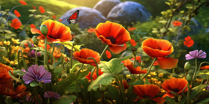 Vildblomstblanding Wildflower Mix