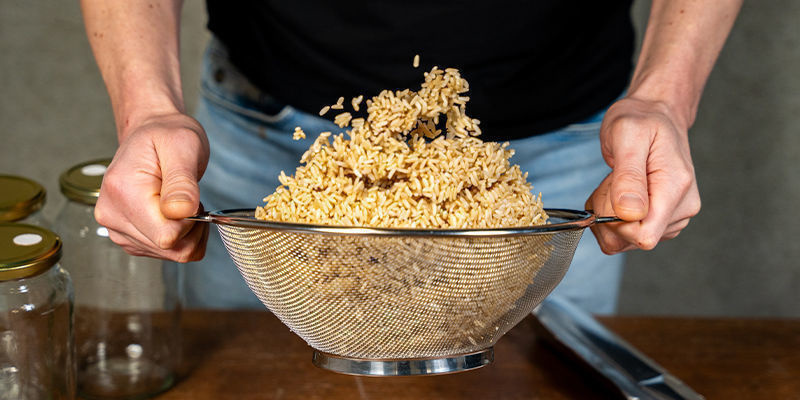 Forbered risene Prepare the rice