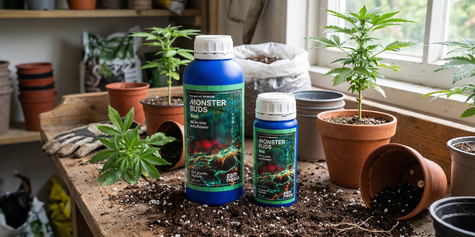 Monster Bud Alt-i-én Autoflower Monster Bud All-in-One Autoflower