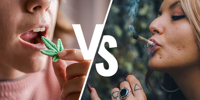 At spise vs. at ryge cannabis: Sådan optages THC i kroppen At spise vs. at ryge cannabis: Sådan optages THC i kroppen