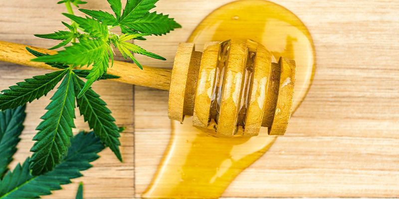 Cannabis-infuseret honningsmør Cannabis-Infused Honey Butter