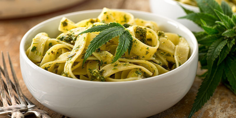 Pot-Infused Pesto Pasta Pot-Infused Pesto Pasta