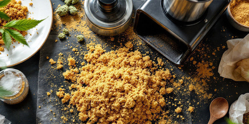 At omdanne kief til hash Turning Kief Into Hash