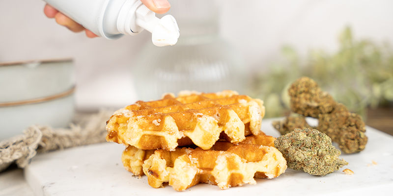 Nyd skønne cannabisvafler i dag Nyd skønne cannabisvafler i dag