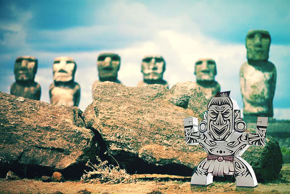 Zammi @ Påskeøen Zammi @ Easter Island