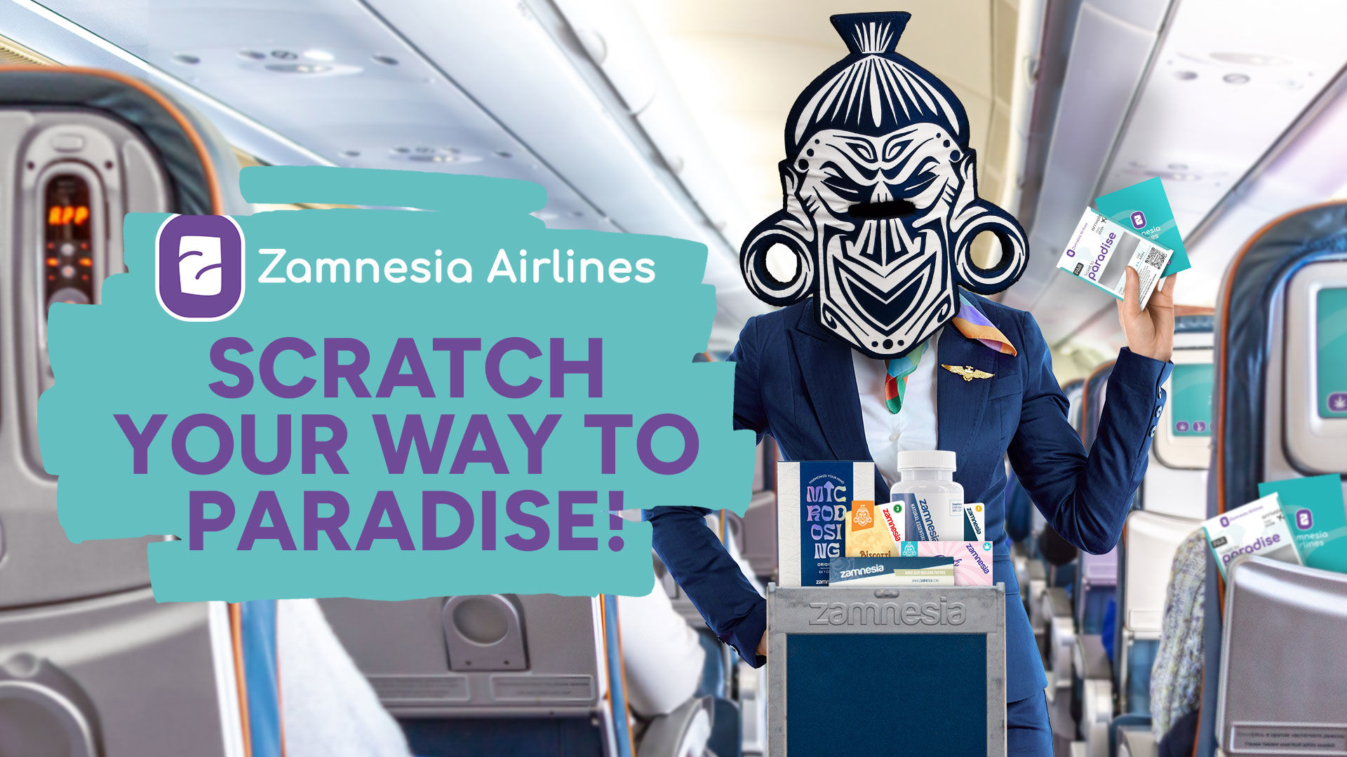 Skrab og vind Zamnesia Airlines