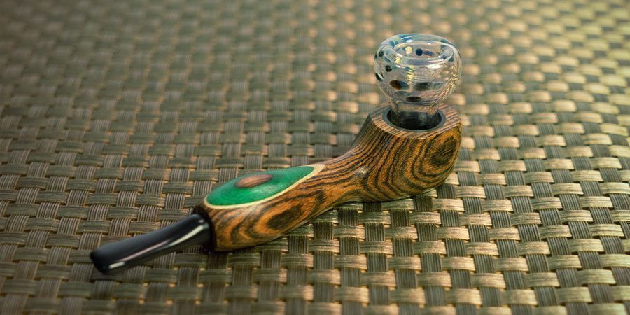 Anbefalet weedpibe: ske-pibe (Marley Natural)
