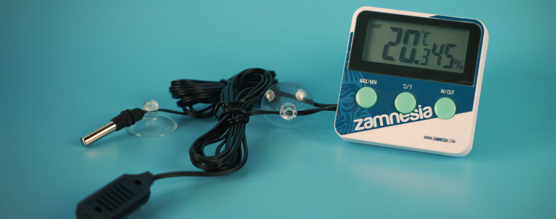 Sådan bruger du Zamnesia Hygrometer/Termometer Sådan bruger du Zamnesia Hygrometer/Termometer