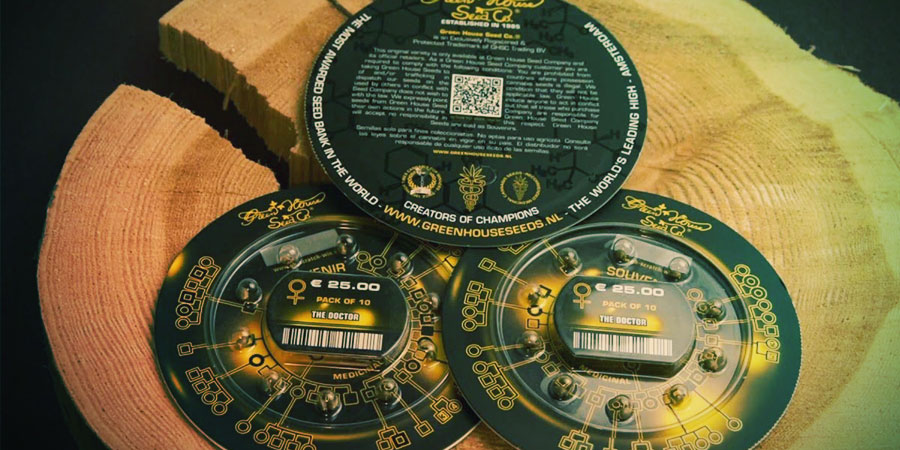 Greenhouse Seeds emballage Greenhouse Seeds packaging