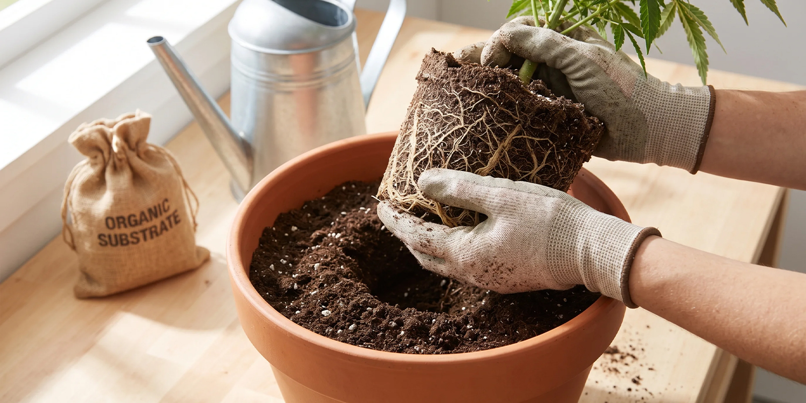 S&aring;dan ompotter du cannabis: trin for trin