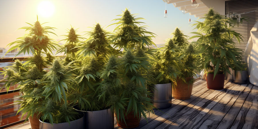 Dyrk cannabis med topresultater på altan eller terrasse Dyrk cannabis med topresultater på altan eller terrasse