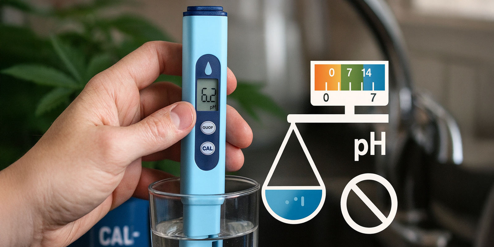Overvågning af vand og pH Overvågning af vand og pH
