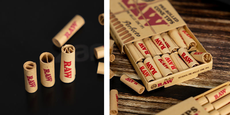 Rulle tips Raw Pre-Rolled Rulle tips Raw Pre-Rolled