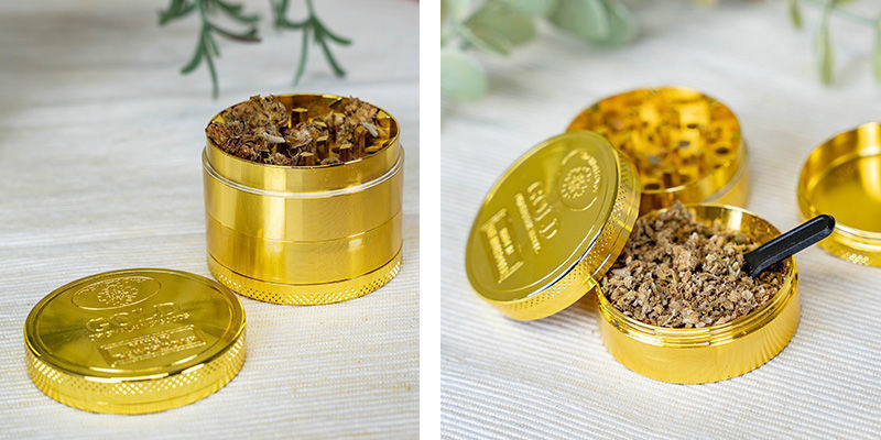 Metalgrinder 24K guld Metalgrinder 24K guld