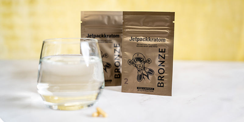 Jetpackkratom Bronze ekstrakt - kapsler Jetpackkratom Bronze Extract - Capsules