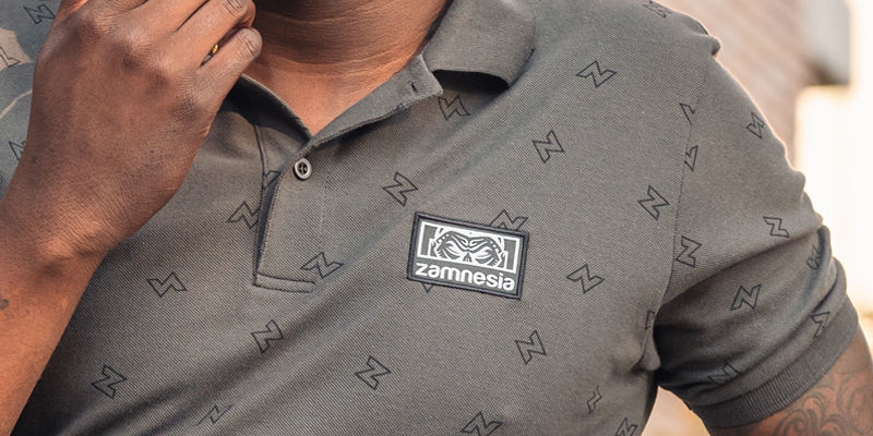 Zamnesia Icon Z-polo i grå
