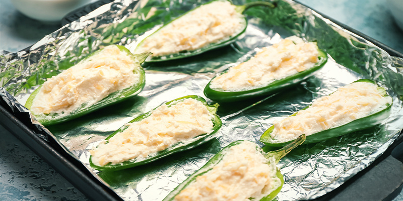 Bagte jalapeño poppers: Næringsindhold Baked Jalapeno Poppers: Nutrition Facts
