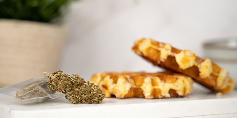 Sådan laver du cannabisvafler Sådan laver du cannabisvafler
