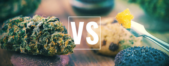 Cannabisblomster vs. spiselige vs. koncentrater: Hvad er bedst?