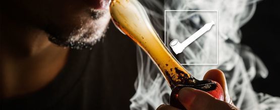 Sådan ryger du cannabis i en pibe