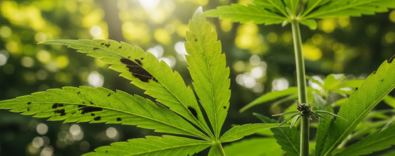 Sorte pletter på cannabisblade: Hvad de betyder, og hvordan du løser dem
