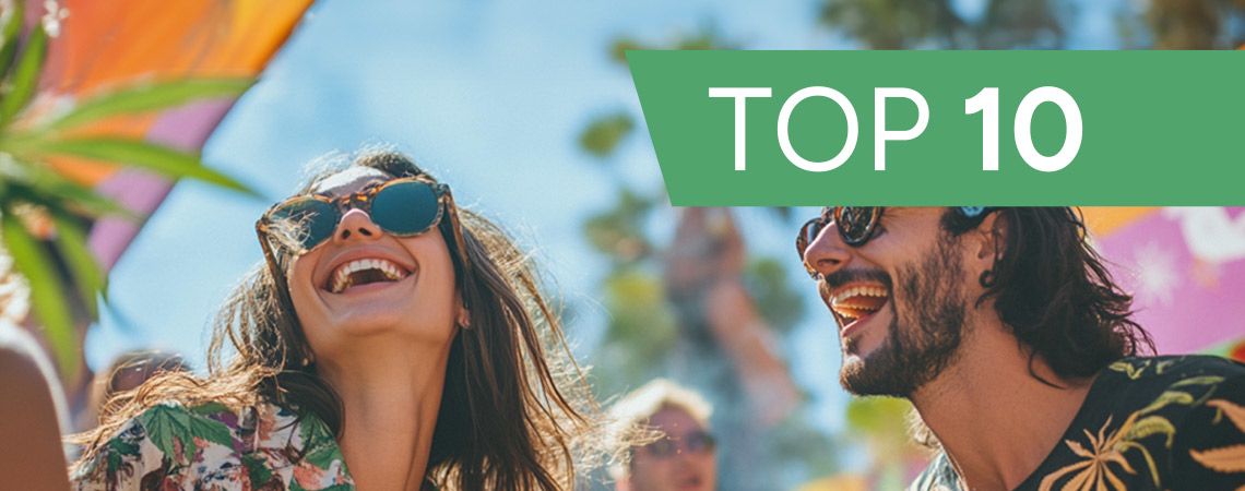 Top 10 cannabis-events og -festivaler, du bør opleve