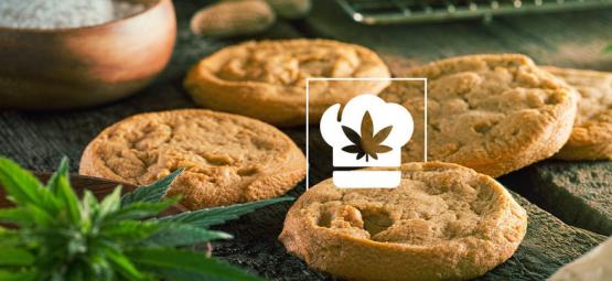 Opskrift: Kokoscookies med cannabis-infuseret peanutbutter