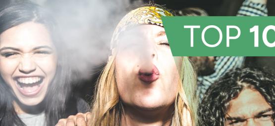 Top 10 cannabissorter, der får dig til at grine
