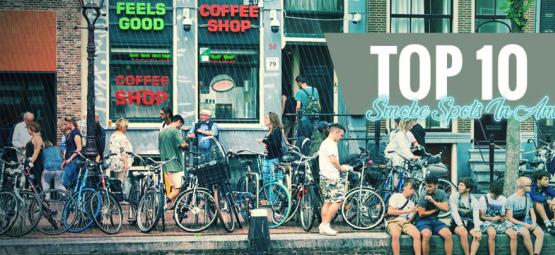 Top 10 rygesteder i Amsterdam