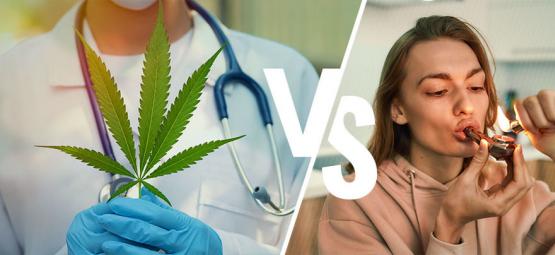 Medicinsk vs. rekreativ cannabis: Hvad er forskellen?