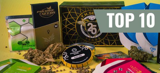 Top 10 cannabisfrø-variationspakker