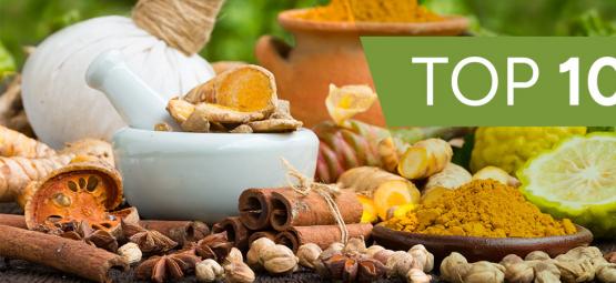 Top 10 ayurvediske urter