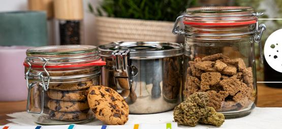 Sådan opbevarer du spiselige cannabisprodukter