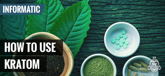 Sådan bruger du: Kratom